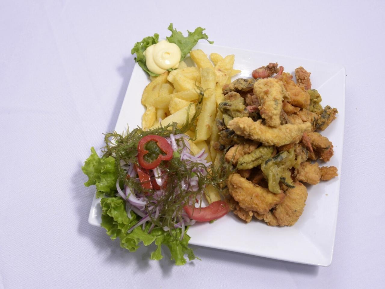 Mariscos fritos